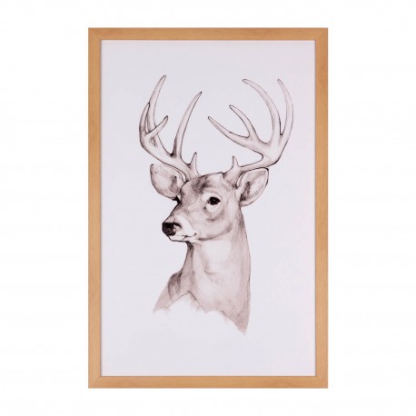 CUADRO DEER DE 60 X 40 CM.