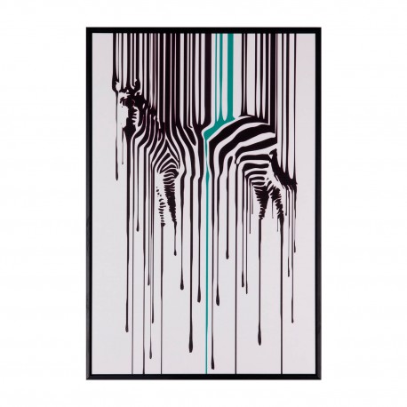 CUADRO ZEBRA DE 60 X 40 CM.