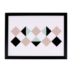 CUADRO RHOMB DE 30 X 40 CM.