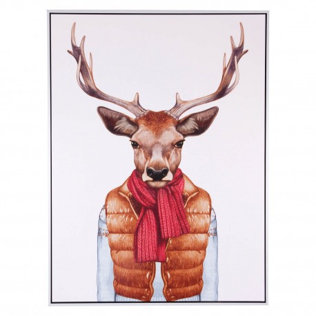 CUADRO DEER VEST DE 60 X 80 CM.