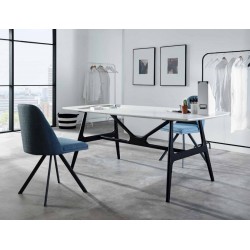 SILLA TAPIZADA CRIS GIRATORIA