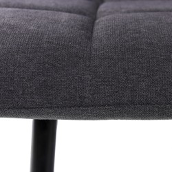 SILLA METALICA TAPIZADA BIMBA