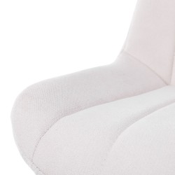 SILLA TAPIZADA METALICA MILA