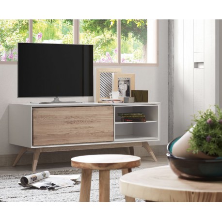 MUEBLE DE TELEVISIÓN CON UNA PUERTA QUATRE