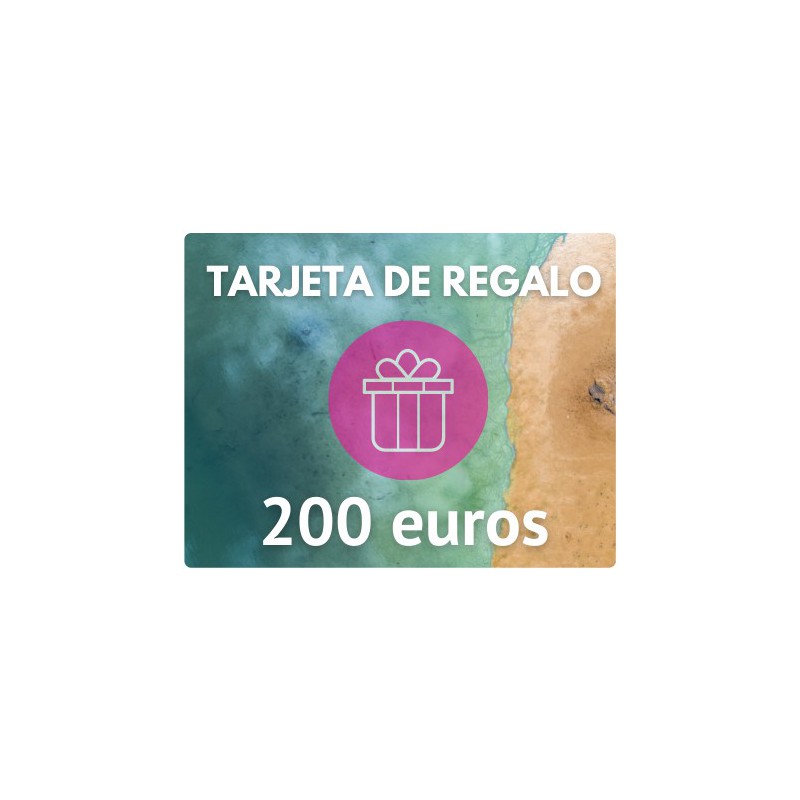 Tarjeta de regalo de 200€