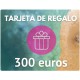 TARJETA DE REGALO DE 300 EUROS