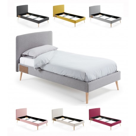 CAMA LYDIA PARA COLCHON DE 90X190 CM.