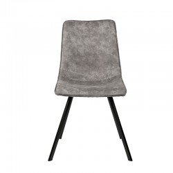 SILLA BERTA TAPIZADA EFECTO CUERO