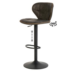TABURETE GIRATORIO PIPER REGULABLE EN ALTURA