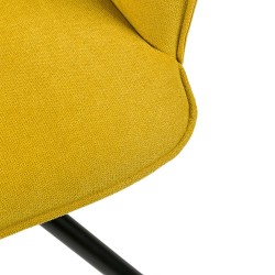 SILLA GIRATORIA CARLYN CON REPOSABRAZOS