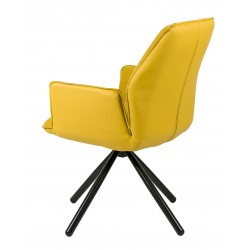 SILLA GIRATORIA CARLYN CON REPOSABRAZOS