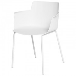 SILLA DOLLY DE POLIPROPILENO Y PATAS DE METAL