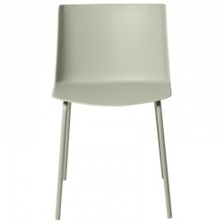 SILLA CADY DE POLIPROPILENO Y PATAS DE METAL