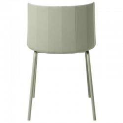 SILLA CADY DE POLIPROPILENO Y PATAS DE METAL