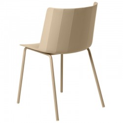 SILLA CADY DE POLIPROPILENO Y PATAS DE METAL