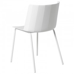 SILLA CADY DE POLIPROPILENO Y PATAS DE METAL