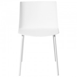 SILLA CADY DE POLIPROPILENO Y PATAS DE METAL