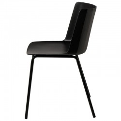 SILLA CADY DE POLIPROPILENO Y PATAS DE METAL