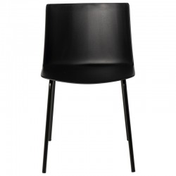 SILLA CADY DE POLIPROPILENO Y PATAS DE METAL