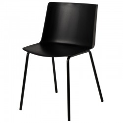 SILLA CADY DE POLIPROPILENO Y PATAS DE METAL