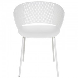 SILLA NOELLE DE POLIPROPILENO Y PATAS DE METAL