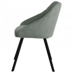 SILLA TAPIZADA MACIE EN TELA PANA