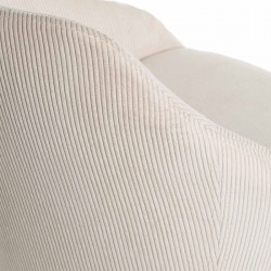 SILLA TAPIZADA MACIE EN TELA PANA