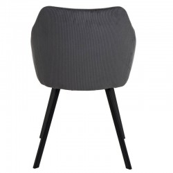 SILLA TAPIZADA MACIE EN TELA PANA