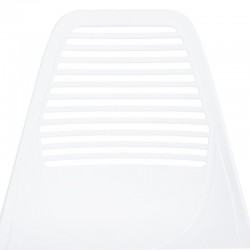 SILLA LEIA DE POLIPROPILENO Y PATAS DE METAL