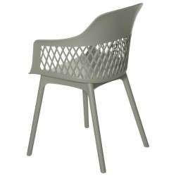 SILLA CON BRAZOS JAYDEN DE POLIPROPILENO