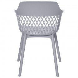 SILLA CON BRAZOS JAYDEN DE POLIPROPILENO