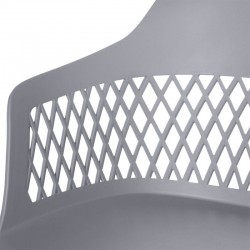 SILLA CON BRAZOS JAYDEN DE POLIPROPILENO