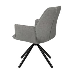 SILLA GIRATORIA CARLYN CON REPOSABRAZOS