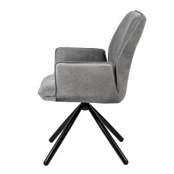 SILLA GIRATORIA CARLYN CON REPOSABRAZOS