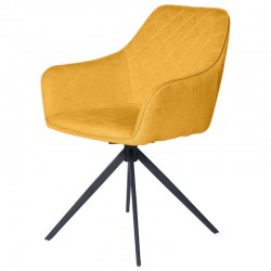 SILLA CON BRAZOS AMALIA GIRATORIA 180 GRADOS