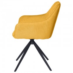 SILLA CON BRAZOS AMALIA GIRATORIA 180 GRADOS