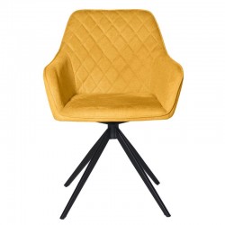 SILLA CON BRAZOS AMALIA GIRATORIA 180 GRADOS