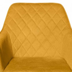 SILLA CON BRAZOS AMALIA GIRATORIA 180 GRADOS