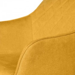 SILLA CON BRAZOS AMALIA GIRATORIA 180 GRADOS