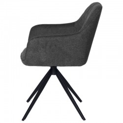 SILLA CON BRAZOS AMALIA GIRATORIA 180 GRADOS