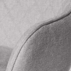 SILLA CON BRAZOS AMALIA GIRATORIA 180 GRADOS