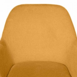 SILLA TAPIZADA CON BRAZOS ISABELLA