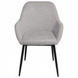 SILLA TAPIZADA CON BRAZOS ISABELLA