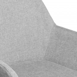 SILLA TAPIZADA CON BRAZOS ISABELLA