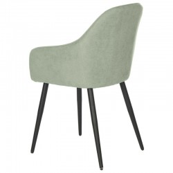 SILLA TAPIZADA NATALIA CON BRAZOS