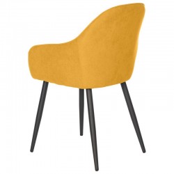 SILLA TAPIZADA NATALIA CON BRAZOS