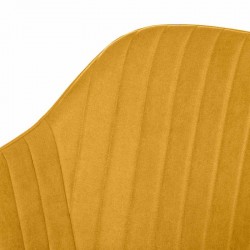 SILLA TAPIZADA NATALIA CON BRAZOS