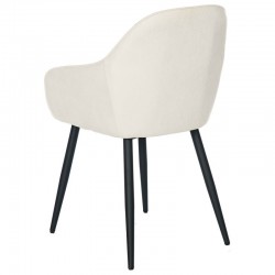 SILLA TAPIZADA NATALIA CON BRAZOS