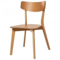 SILLA ALAIA DE MADERA DE HEVEA