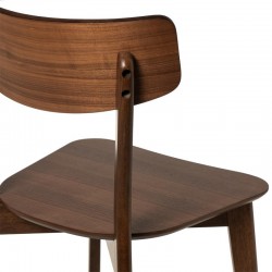 SILLA ALAIA DE MADERA DE HEVEA